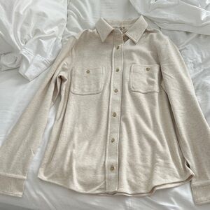 Faherty button down top